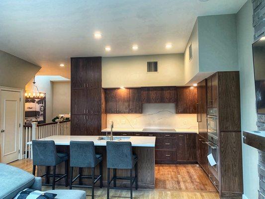 Backbay Contemporary kitchen