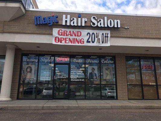 Clean local hair salon with great prices and service!