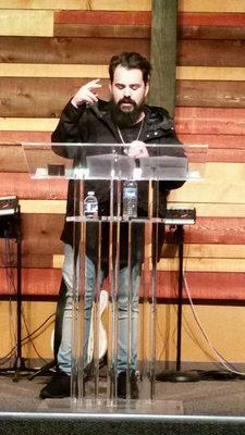 Pastor Jordan visited GCCSR from San Jose and gave a uplifting sermon.