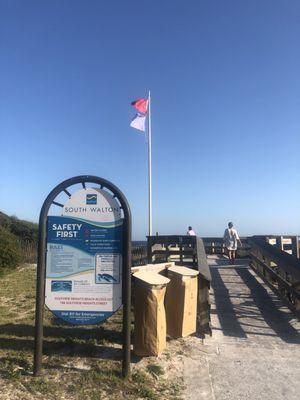 Beach access - no ramp, only stairs