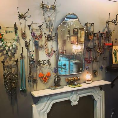 Necklace wall