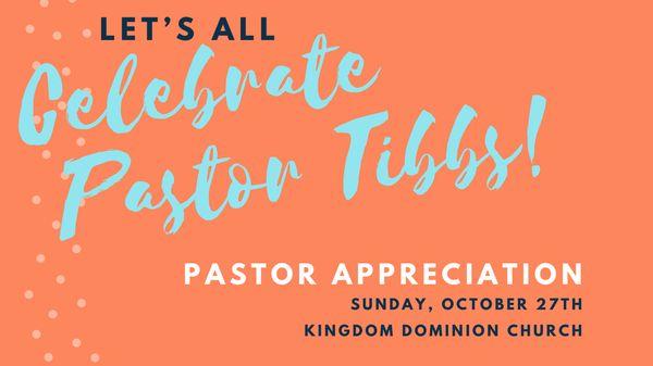 Celebrate Pastor Tibbs https://kdchurch.org