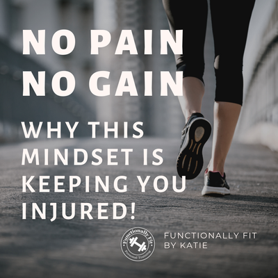 Pain should not be part of the training process!  I can help you learn what is missing from your program to move forward pain free!