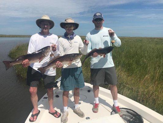 Louisiana Marsh Fishing