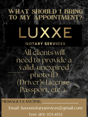 Luxxe Notary Services