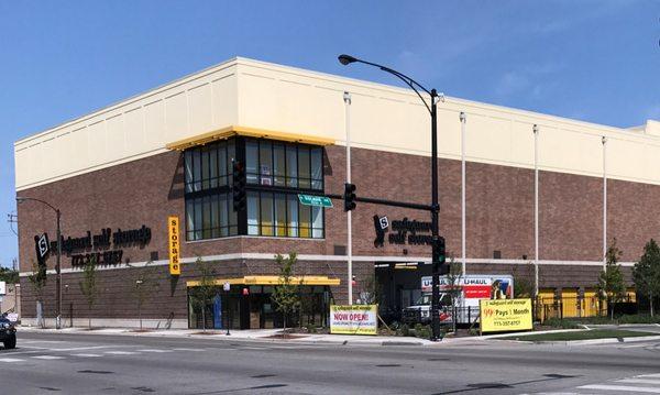 New Climate Controlled Self Storage Facility with Drive-In Loading Area on West North Ave.