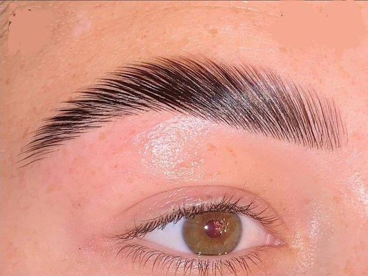 Brow lamination