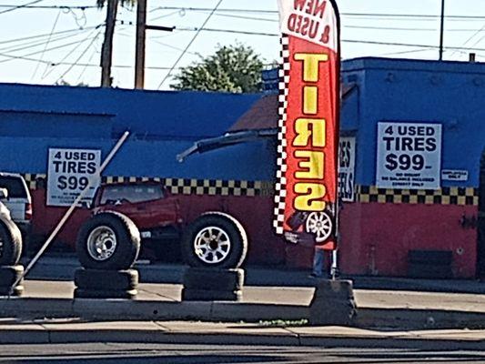 Florence Tires, a tire shop on Florence Blvd. in Casa Grande, AZ.