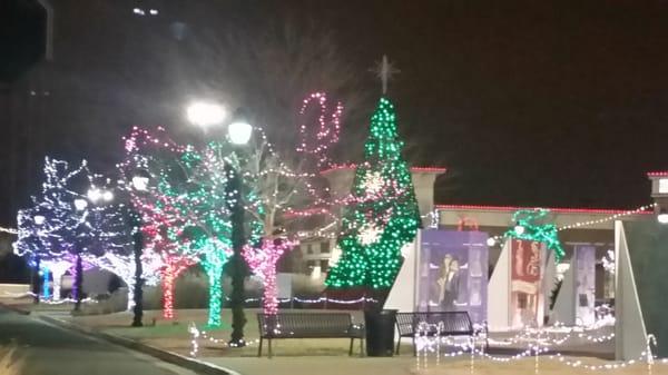 Town Center Plaza:  Market Area:  Christmas Decorations