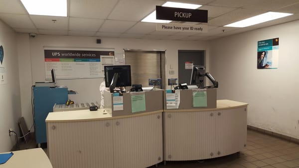 Customer service desk