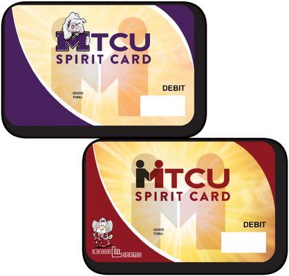 We donate money to MISD for every qualified purchase with your Spirit Card debit card.