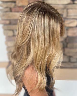 Natural blended blonde