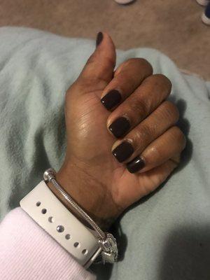 Shellac mani