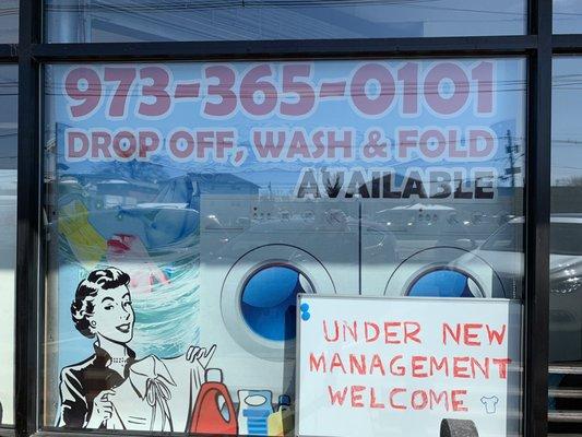 Drop Off ,Wash & Fold