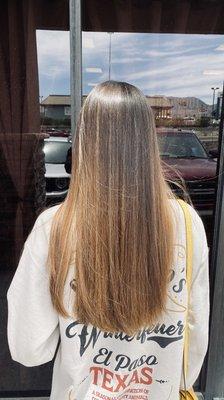 Caramel Balayage