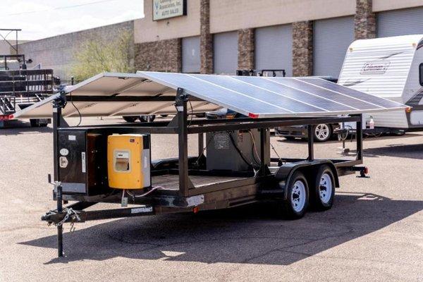 DC Solar - Mobile Solar Generator Trailer