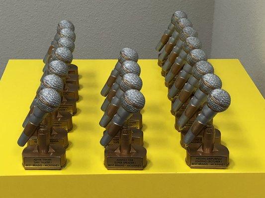 Speech League Trophies