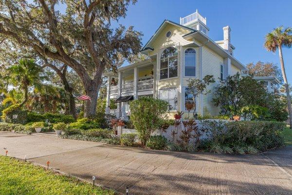 Showing the Widows Walk and the Cupola