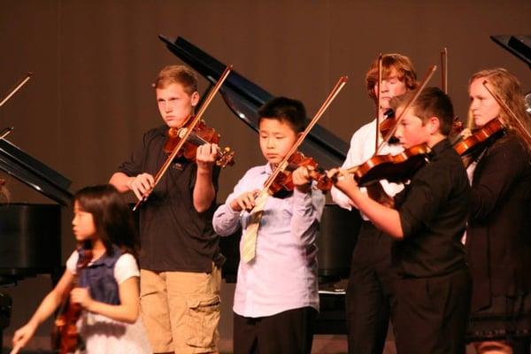 Violin ensemble