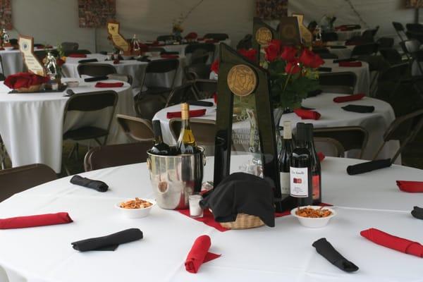 Fresno City College Wrestling Dinner. They helped to plan it!