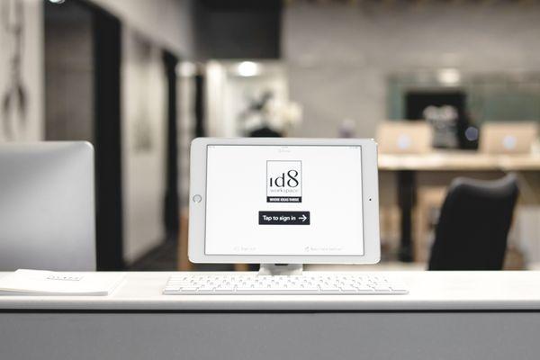 Welcome to id8 workspace! Tap to sign in.