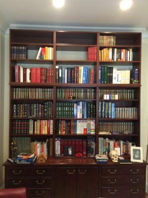 Custom Bookcase in Roswell, GA