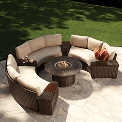 Outdoor Wicker Sectional