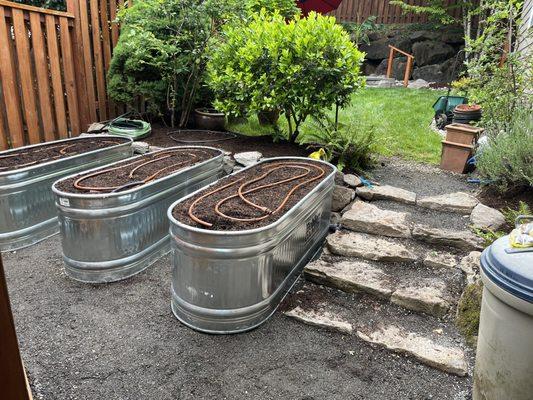 Garden boxes ( iron)