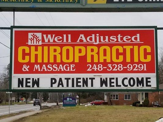 Well Adjusted Chiropractic and Massage