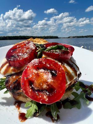 Chicken Caprese sandwich