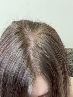 Stylist fave me a gray shadow root that was nothing like the picture