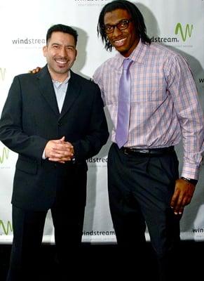 NFL Quaterback RG3 & Henry Gonzalez #NOVA