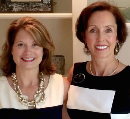 Bija Satterlee and Coleen McAdam at another of our luxury listings in Lexington, Fall 2015