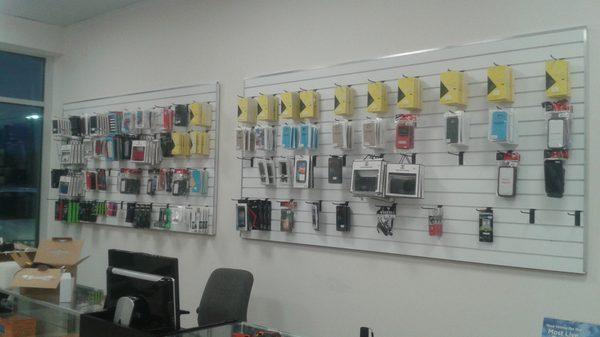 Cell phone accessories selection