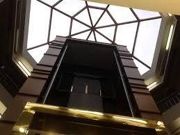 Interior Photo of Elevator and Ceiling View