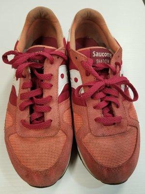 Dirty pair of Saucony
sneakers.