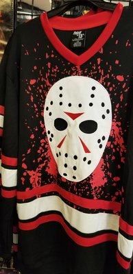 A Jason Voorhees jersey at Spirit Halloween in Bay Ridge