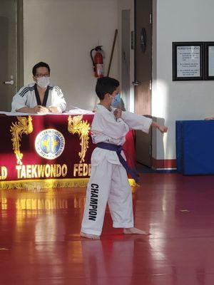 TESTING FOR BLUE BELT