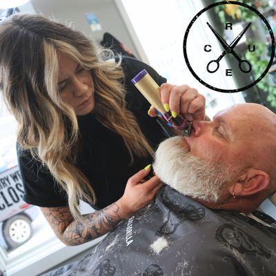 Beard Trim with the Owner, Emily.