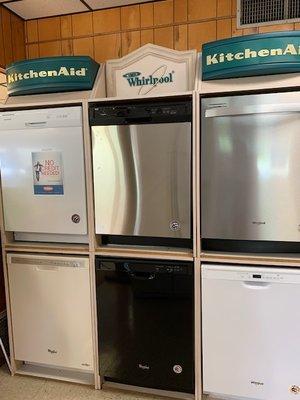 Whirlpool, Amana and KitchenAid Dishwashers