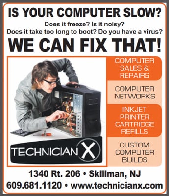 Technician X Repairs Your Computer & Optimizes Maximum Performance.