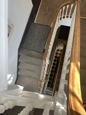 Staircase from top