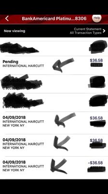 Triple charged by these thieves. I had to call more than ten times and ultimately cancel my card. They charged me DAYS after my haircut.