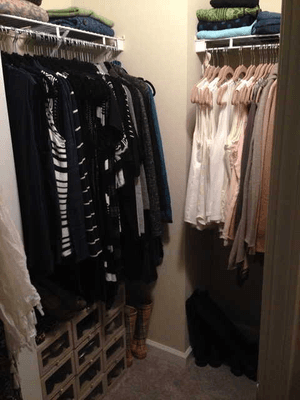 AFTER: Walk In Closet