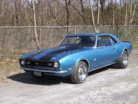 This 1968 Chevy Camaro was a frame off restoration by Kar Krafters.