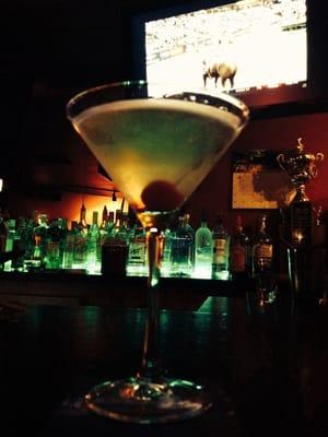 My lovely martini Terry made me at legends !