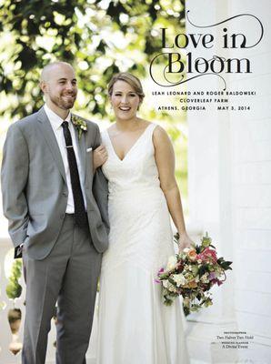 My work in Southern Bride Magazine.