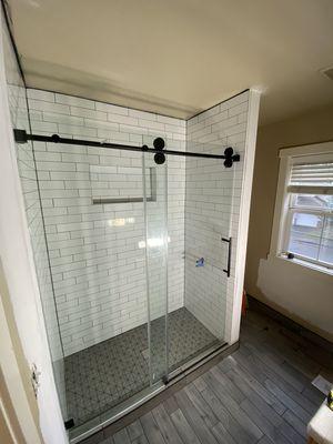 Full bathroom remodel.