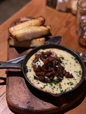 Fontina Fondue with pancetta