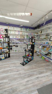 Our smoke section changes weekly! Come by for the latest devices and hidden pleasures.